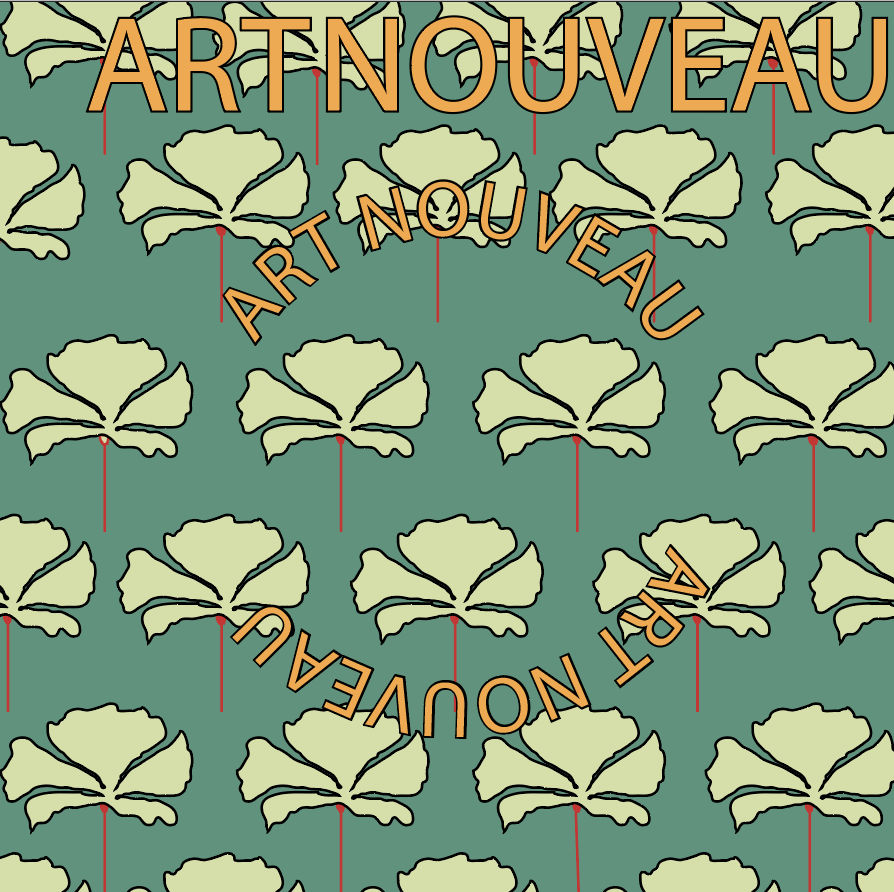 This is an image of Art Nouveau design.
